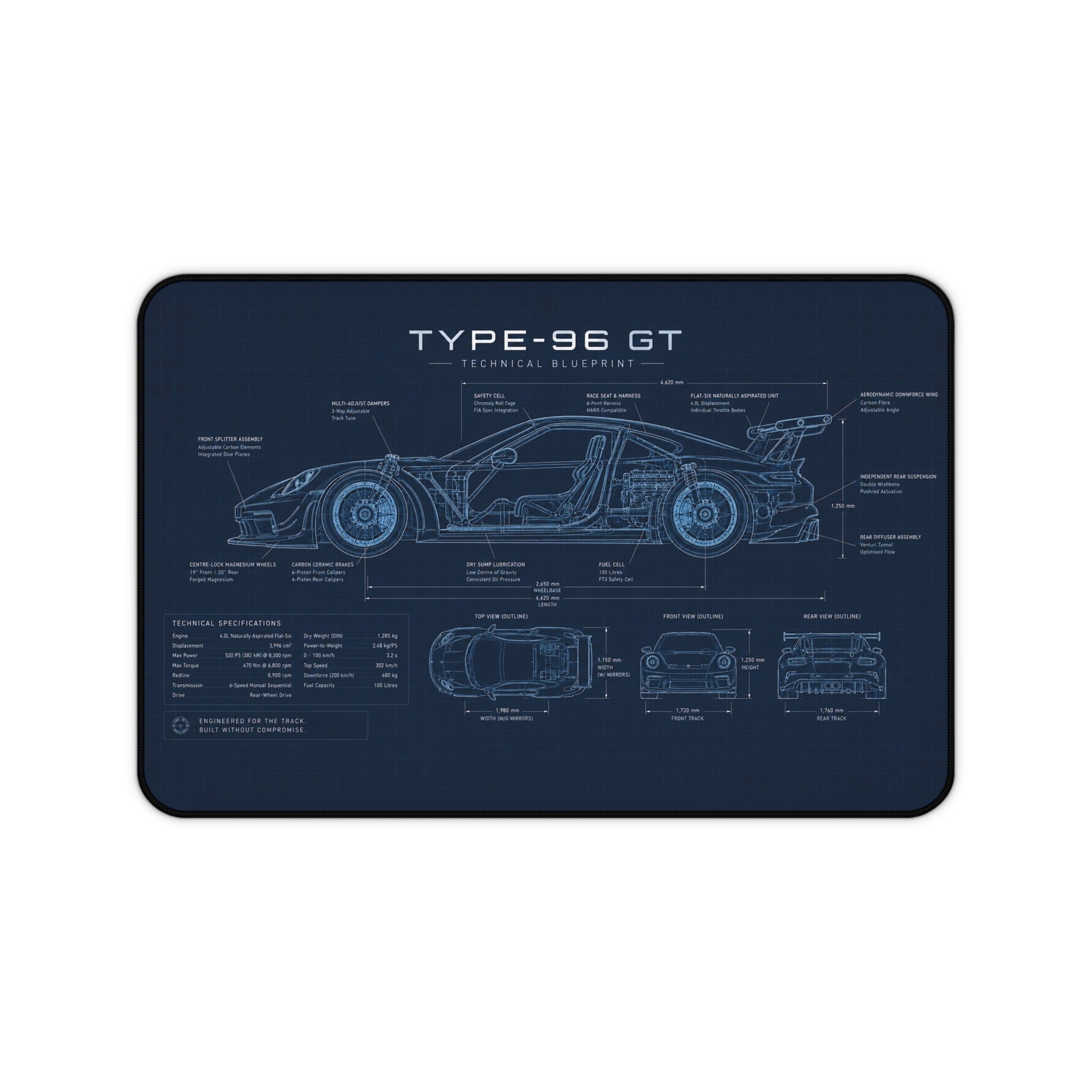 The German Perfectionist - Mouse Pad
