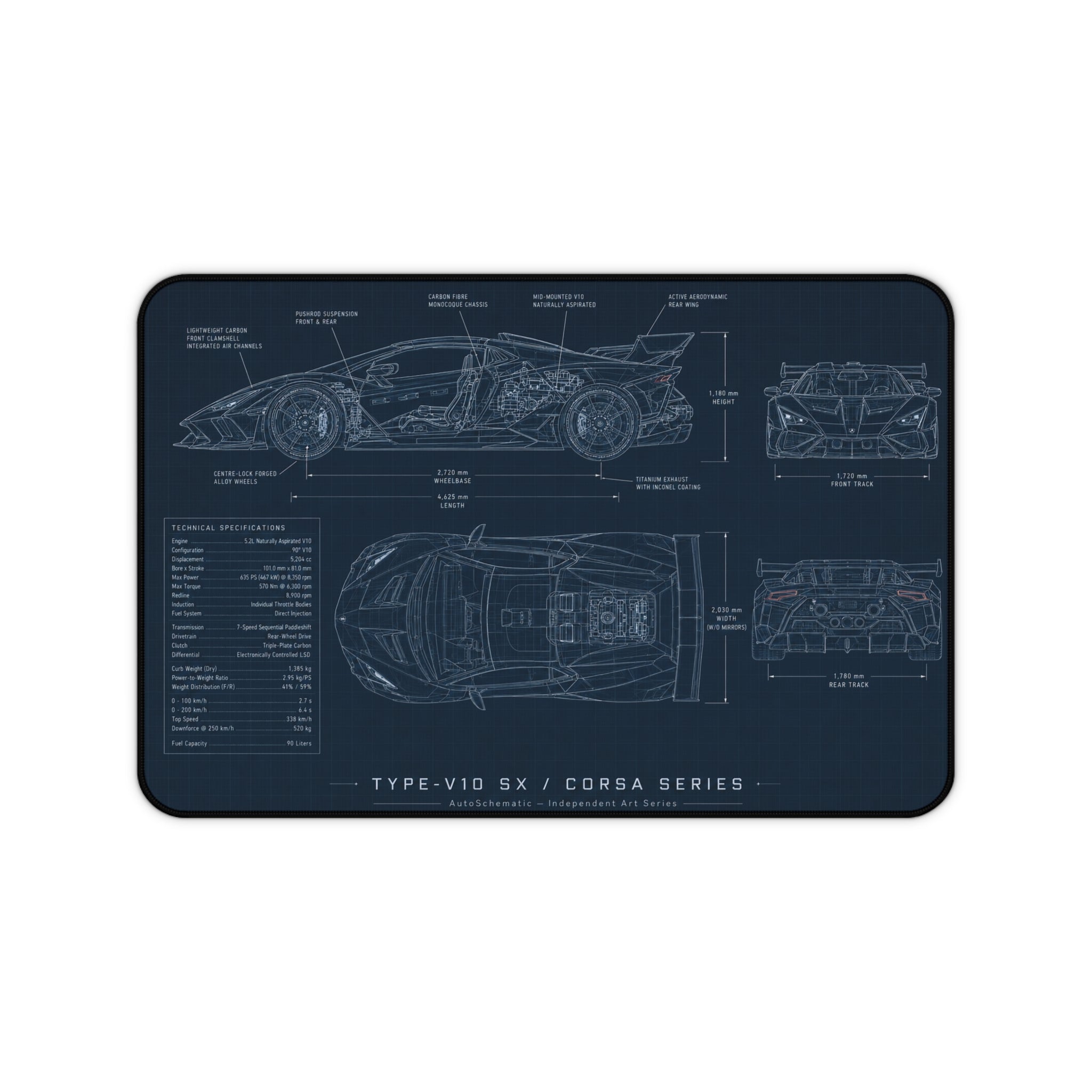 The Italian Stallion - Mouse Pad